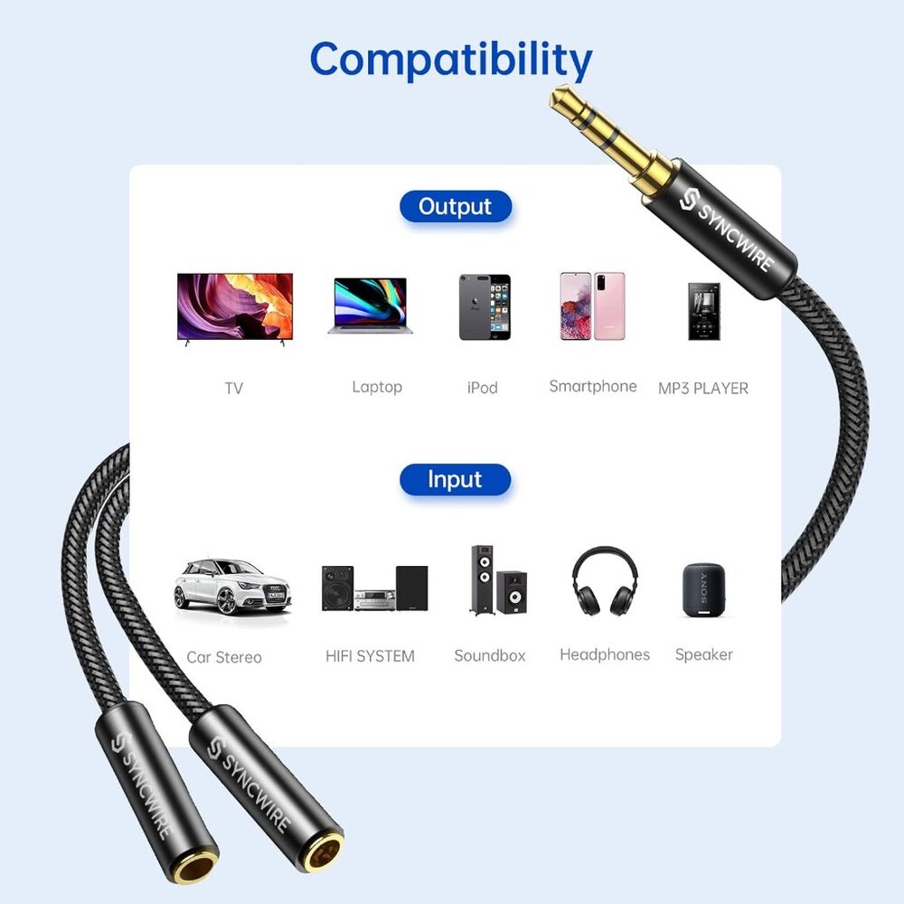 Audio Splitter Cable - Picture 5 of 5